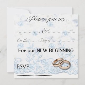 Faire-part de mariage