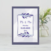 Faire-part de mariage (Debout devant)