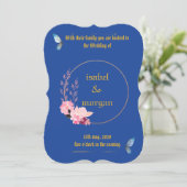 faire-part de mariage (Debout devant)