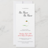 Faire-part de mariage (Dos)