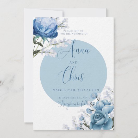 faire-part de mariage (Devant)