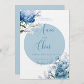 faire-part de mariage (Devant / Derrière)