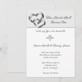 Faire-part de mariage (Devant / Derrière)