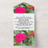 Faire-part de mariage (À l'intérieur)