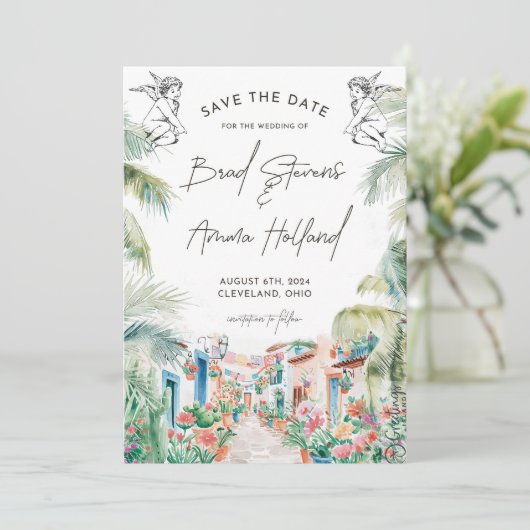 Faire-part de mariage (Debout devant)