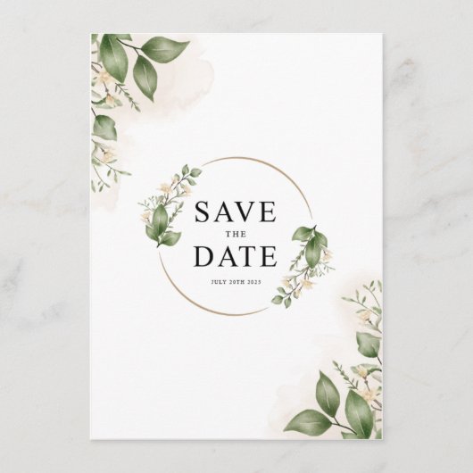 faire-part de mariage (Devant)