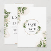 faire-part de mariage (Devant / Derrière)