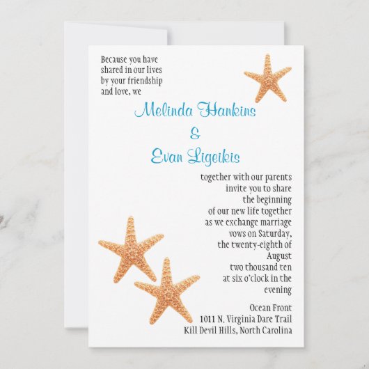 Faire-part de mariage (Devant)