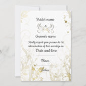 faire-part de mariage (Devant)