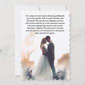 Faire-part de mariage (Dos)
