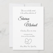 Faire-part de mariage (Devant)