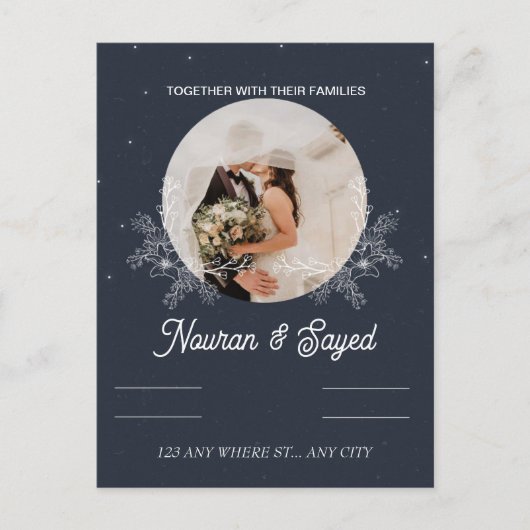 Faire-part de mariage (Devant)