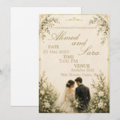 faire-part de mariage (Devant / Derrière)