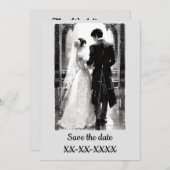 Faire-part de mariage (Devant / Derrière)