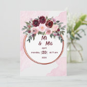 Faire-part de mariage (Debout devant)