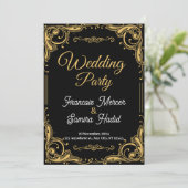 faire-part de mariage (Debout devant)