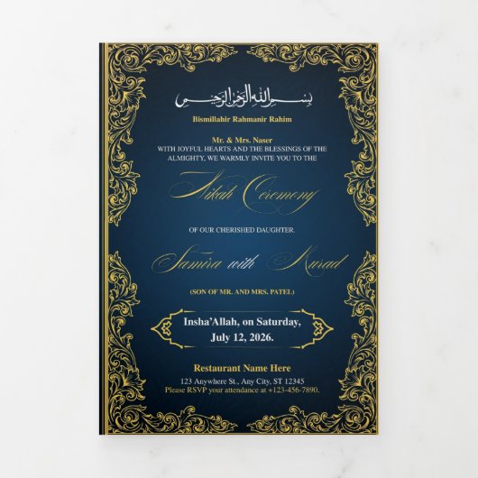 faire-part de mariage (Page de couverture)