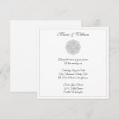 Faire-part de mariage (Devant / Derrière)
