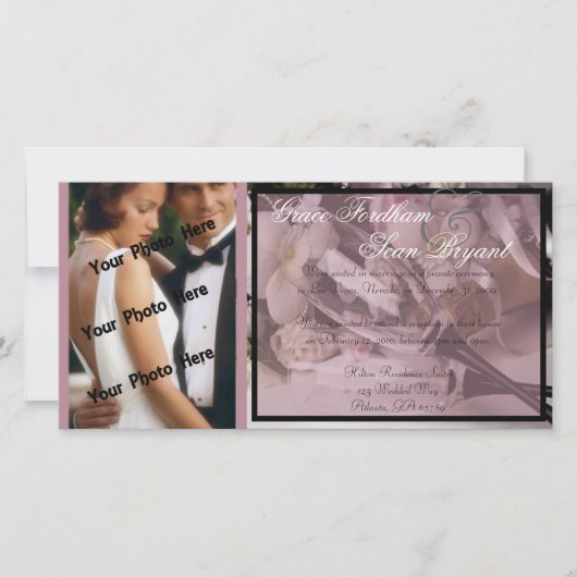 Faire-part de mariage (Devant)