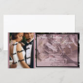 Faire-part de mariage (Devant / Derrière)