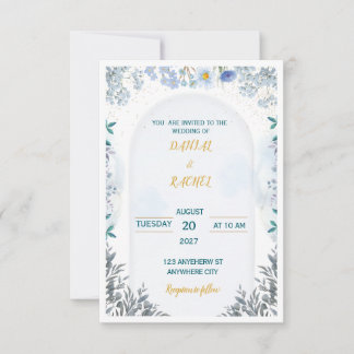 Faire-part de mariage
