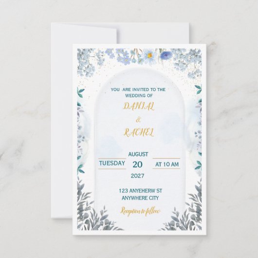 Faire-part de mariage (Devant)