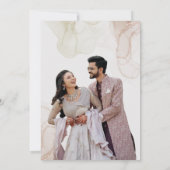 Faire-part de mariage (Dos)