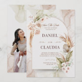 Faire-part de mariage (Devant / Derrière)