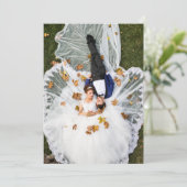 faire-part de mariage  (Debout devant)