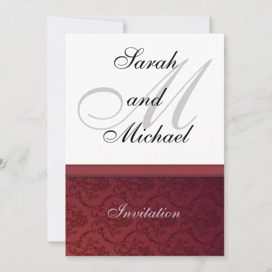 Faire-part de mariage (Devant)