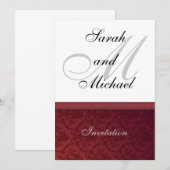 Faire-part de mariage (Devant / Derrière)