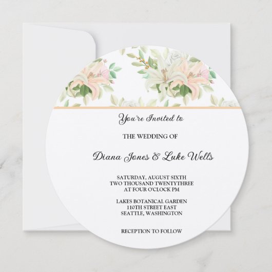 Faire-part de mariage (Devant)