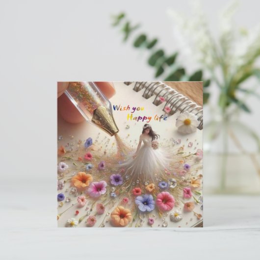 Faire-part de mariage (Debout devant)