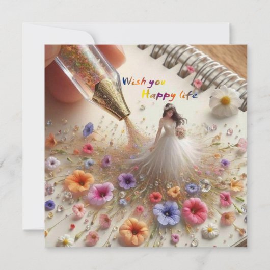 Faire-part de mariage (Devant)