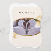 Faire-part de mariage (Devant / Derrière)