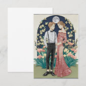 faire-part de mariage (Devant / Derrière)