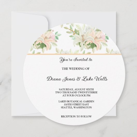 Faire-part de mariage (Devant)