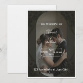 Faire-part de mariage (Devant / Derrière)