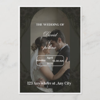 Faire-part de mariage