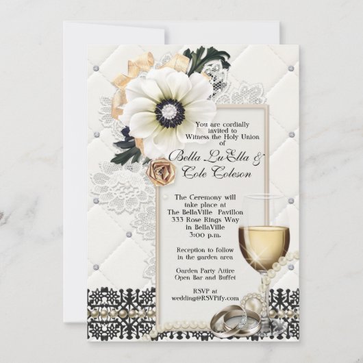 Faire-part de mariage (Devant)