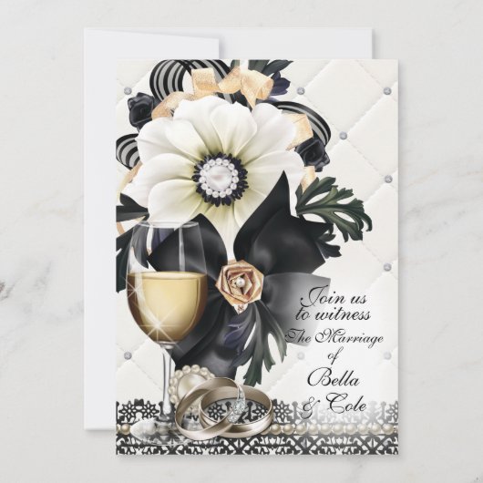 Faire-part de mariage (Dos)