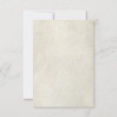 Faire-part de mariage (Dos)