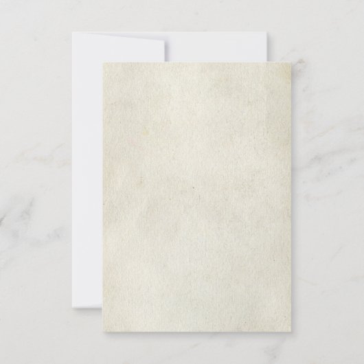 Faire-part de mariage (Dos)