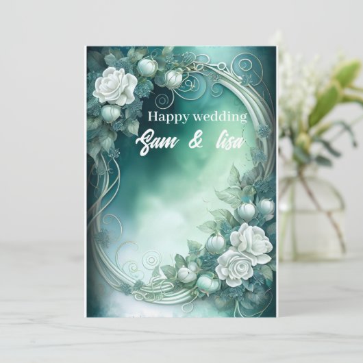 Faire-part de mariage (Debout devant)