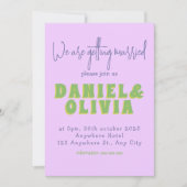 Faire-part de mariage (Devant)