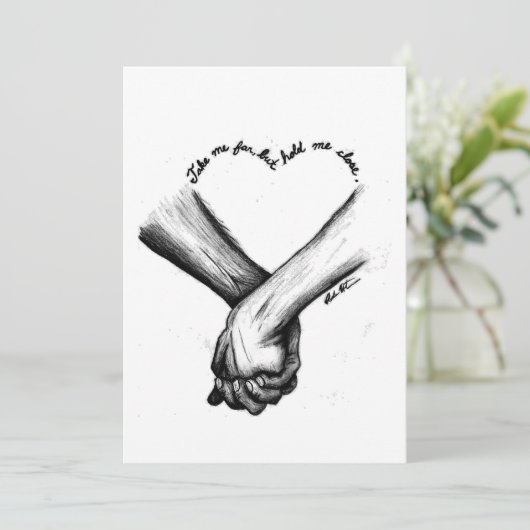 Faire-part de mariage (Debout devant)