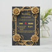 faire-part de mariage (Debout devant)