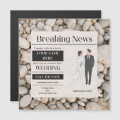 faire-part de mariage (Devant / Derrière)