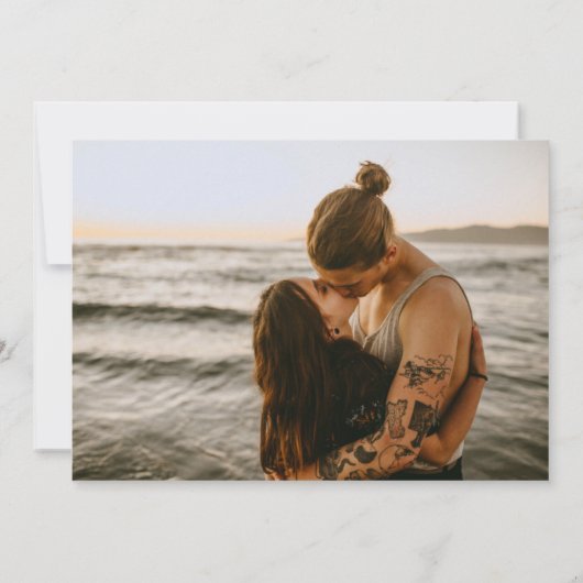 Faire-part de mariage (Dos)