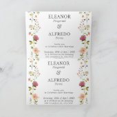 faire-part de mariage (Intérieur)